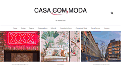 Desktop Screenshot of casacommoda.com.br