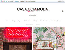 Tablet Screenshot of casacommoda.com.br